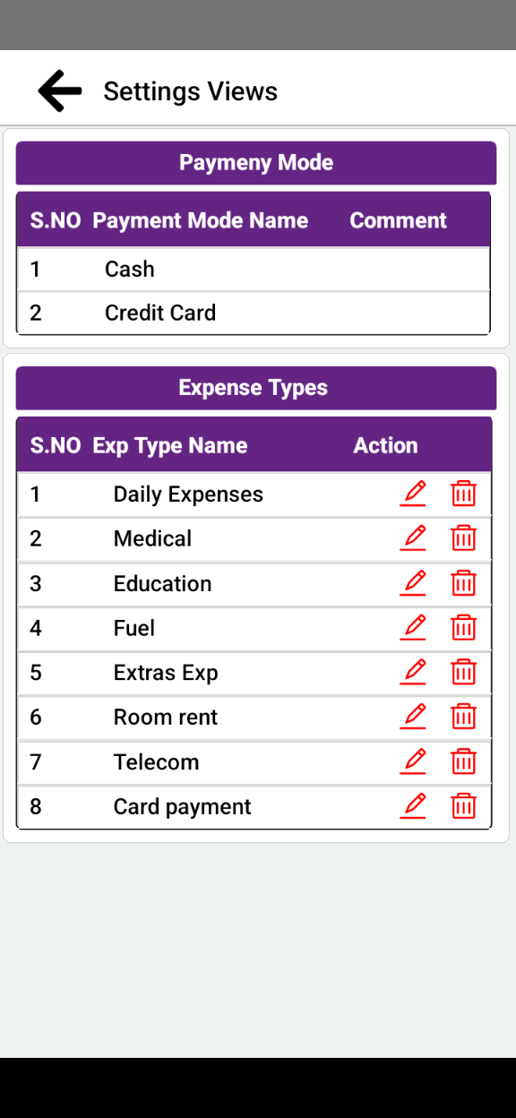 Expense Reports